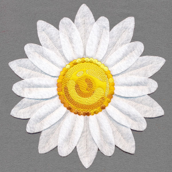 Multi-layer Daisy (Applique) – Embroidery Library