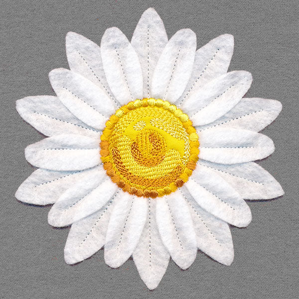 Multi-layer Daisy (Applique) – Embroidery Library