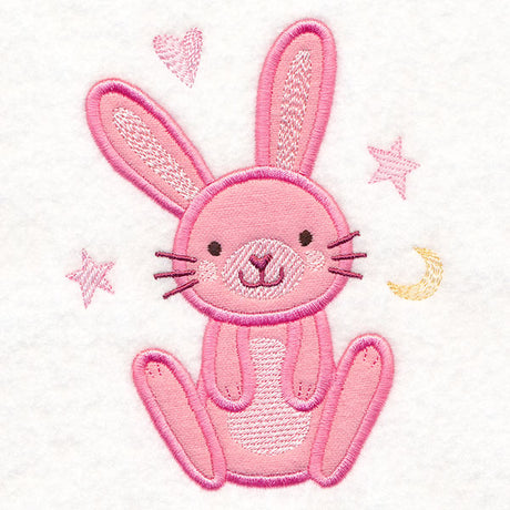 Fluffy Animal Friends - Rabbit (Applique)