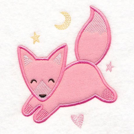Fluffy Animal Friends - Fox (Applique)