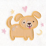 Fluffy Animal Friends - Dog (Applique)