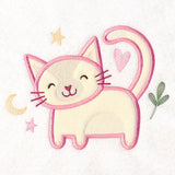 Fluffy Animal Friends - Cat (Applique)