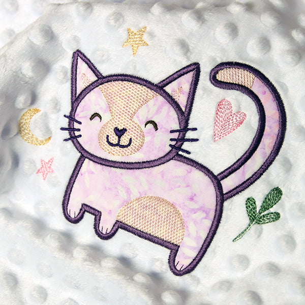 Fluffy Animal Friends - Cat (Applique)