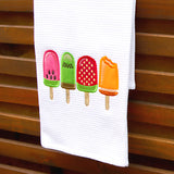 Summer Fruit Popsicles (Applique)