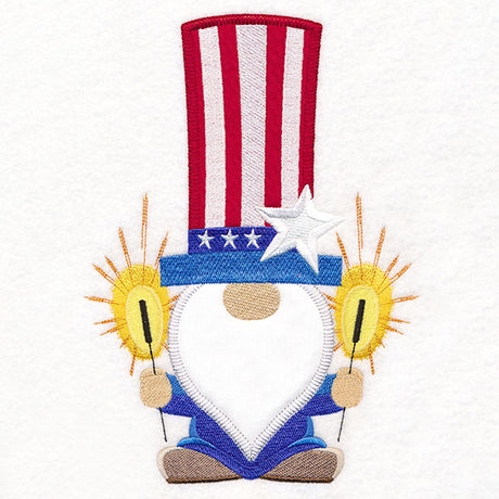 Uncle Sam Gnome (Heirloom Applique)