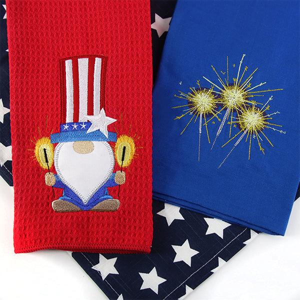 Uncle Sam Gnome (Heirloom Applique)