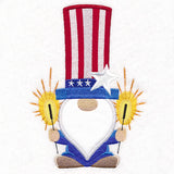 Uncle Sam Gnome (Heirloom Applique)