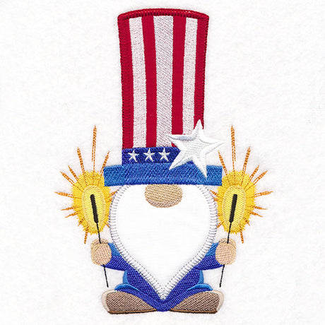 Uncle Sam Gnome (Heirloom Applique)