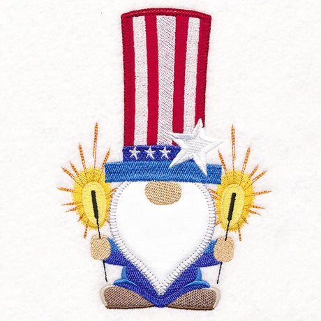 Uncle Sam Gnome (Heirloom Applique)