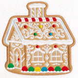 Holly Jolly Gingerbread House (Heirloom Applique)