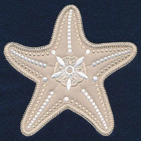 Textured Starfish (Heirloom Applique)