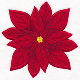Poinsettia Pillow Feature (Heirloom Applique)