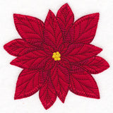 Poinsettia Pillow Feature (Heirloom Applique)