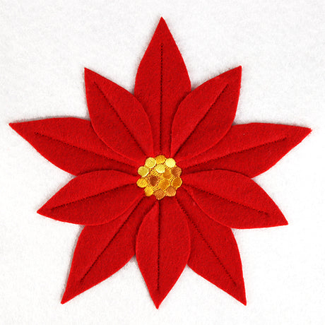 Multi-Layer Poinsettia (Applique)