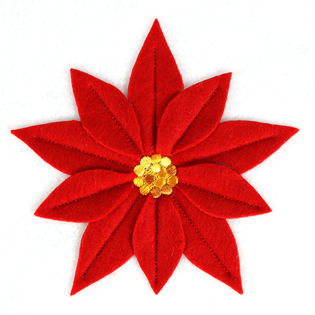 Multi-Layer Poinsettia (Applique)