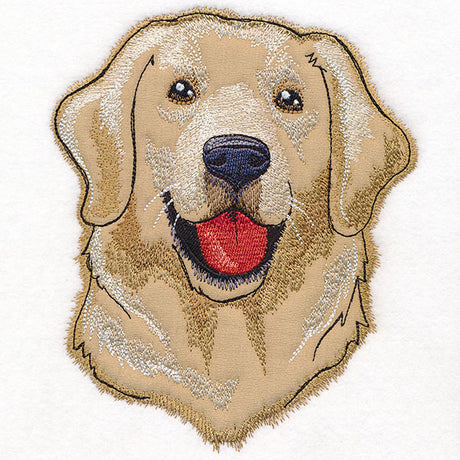 Sweet Golden Retriever (Heirloom Applique)