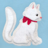 Pawsome Pet Pal - Kitten with Bow (Applique)