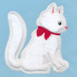 Pawsome Pet Pal - Kitten with Bow (Applique)