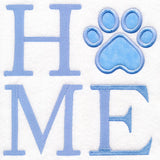 HOME Paw Print (Applique)