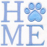 HOME Paw Print (Applique)