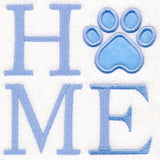 HOME Paw Print (Applique)