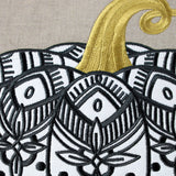 Modern Art Deco Pumpkin (Applique)