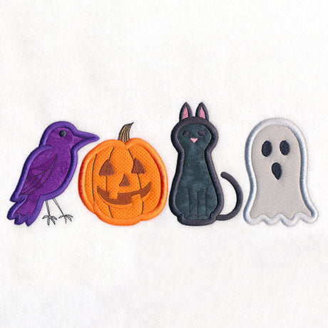 Halloween Friends Border (Applique)