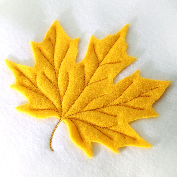 Dimensional Maple Leaf (Applique)
