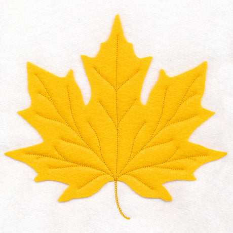 Dimensional Maple Leaf (Applique)