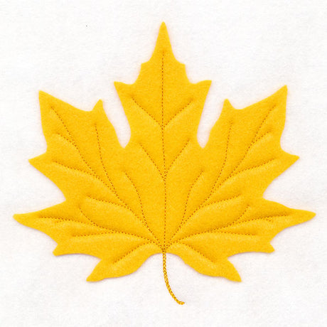 Dimensional Maple Leaf (Applique)