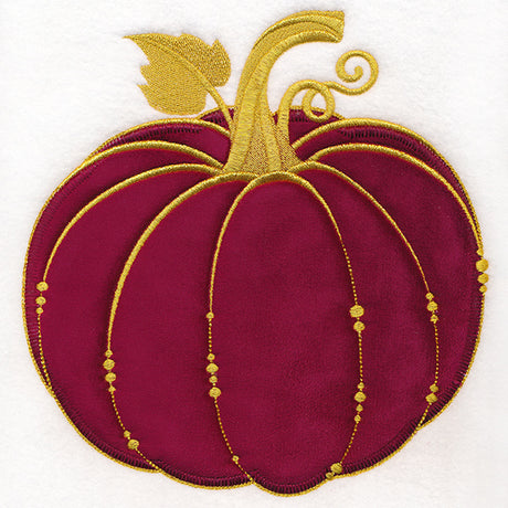 Decadence in Autumn Pumpkin (Applique)