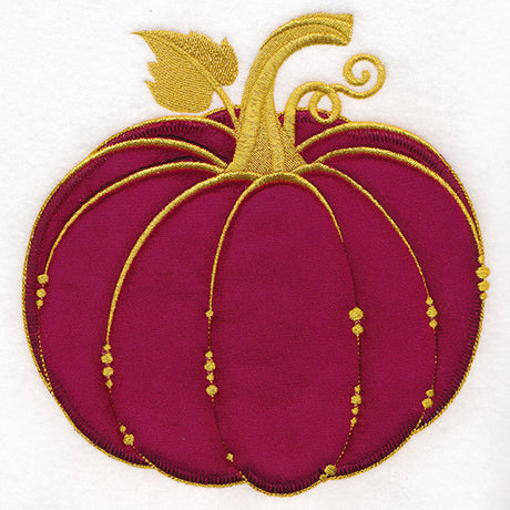 Decadence in Autumn Pumpkin (Applique)