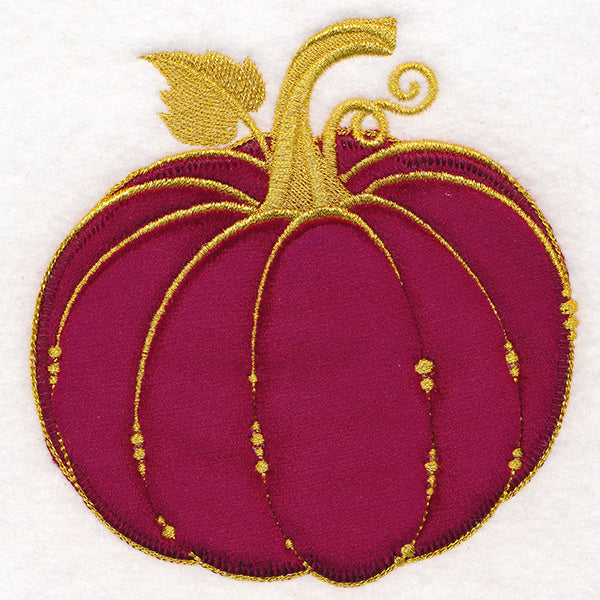 Decadence in Autumn Pumpkin (Applique)