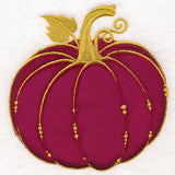 Decadence in Autumn Pumpkin (Applique)
