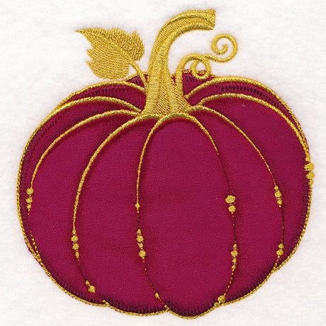 Decadence in Autumn Pumpkin (Applique)