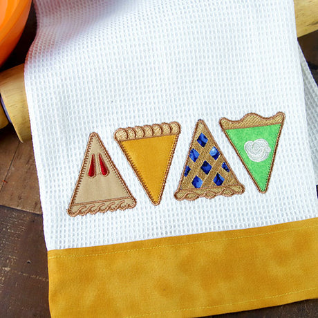 A Slice of the Pie Border (Applique)