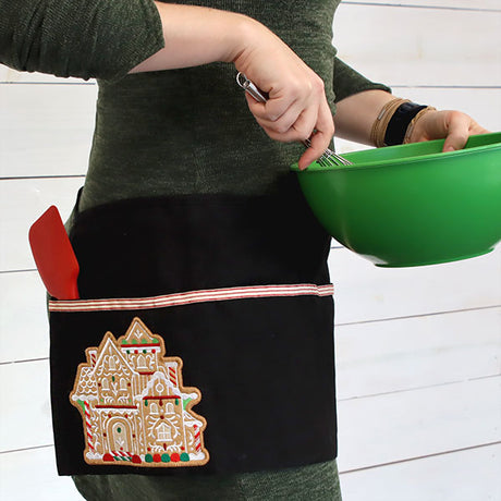 Christmas Gingerbread Mansion (Heirloom Applique)