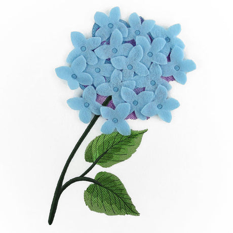 Dimensional Petals Hydrangea (Applique)