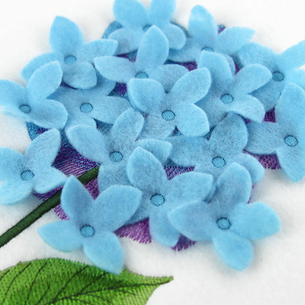 Dimensional Petals Hydrangea (Applique)