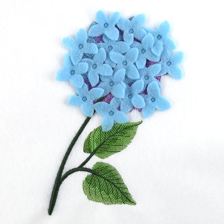 Dimensional Petals Hydrangea (Applique)
