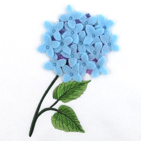 Dimensional Petals Hydrangea (Applique)