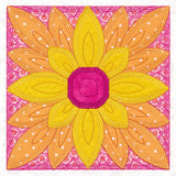 Flowers in Bloom Quilt Block 1 (In-the-Hoop)