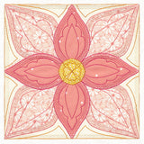 Flowers in Bloom Quilt Block 3 (In-the-Hoop)