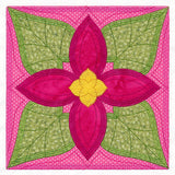 Flowers in Bloom Quilt Block 5 (In-the-Hoop)