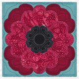 Flowers in Bloom Quilt Block 6 (In-the-Hoop)