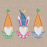 Easter Charms Gnome Trio (Applique)