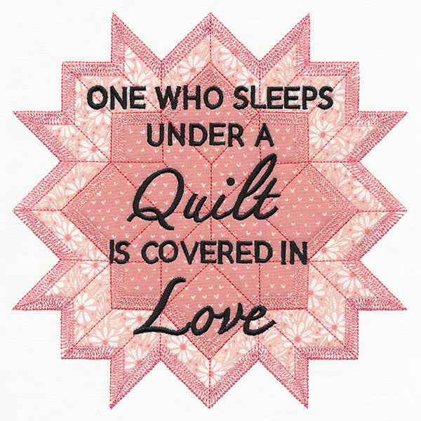 Covered in Love Carpenter's Star Feature (Applique)