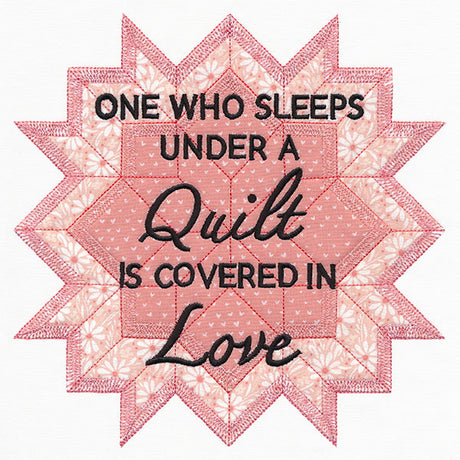 Covered in Love Carpenter's Star Feature (Applique)