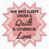 Covered in Love Carpenter's Star Feature (Applique)