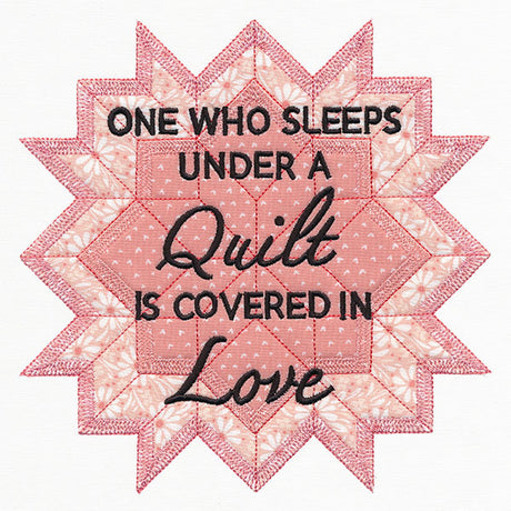 Covered in Love Carpenter's Star Feature (Applique)